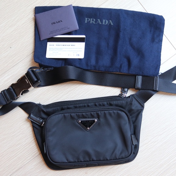 Prada Other - AUTHENTIC Prada Re-Nylon Shoulder bag w/ authenticity card + dust bag
